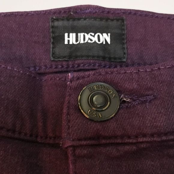 HUDSON Mulberry Nico Midrise Ankle Skinny Jeans - Picture 6 of 8